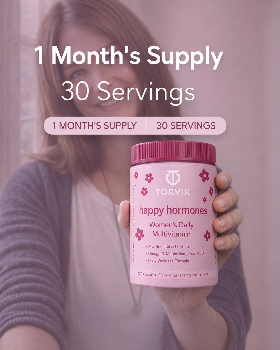 Torvik Happy Hormones Women’s Daily Multivitamin